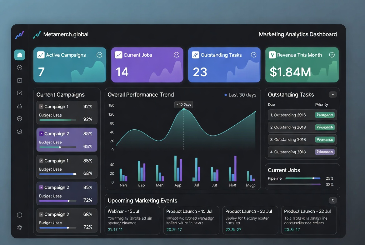 MetaMerch Dashboard